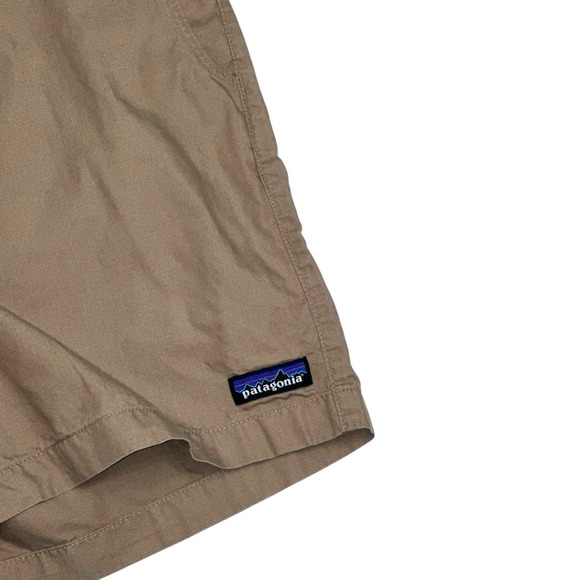 Patagonia Shorts Mens Size 38 Quandary Athletic Hiking Beige‎ Beach - Picture 2 of 11